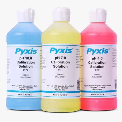 Soluciones de Calibración de pH (4.0, 7.0, 10.0 y Pack Combinado)